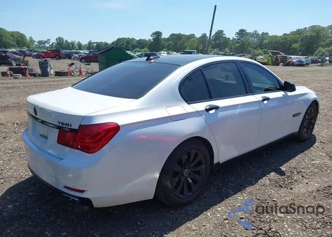 2009 BMW 750I from USA, damaged, VIN WBAKA83579CY34710